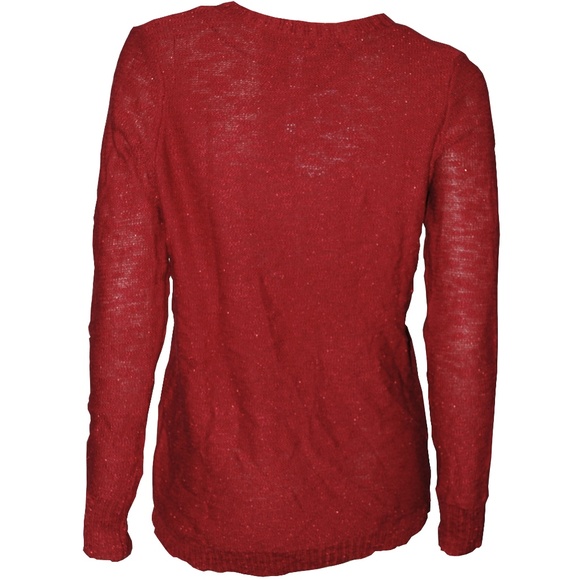 Kensie Open-Stitch Cable Knit Pullover Sweater, XS - Picture 3 of 3